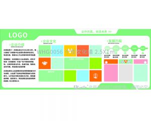 WHG0056 個性文化墻 2.5X1m